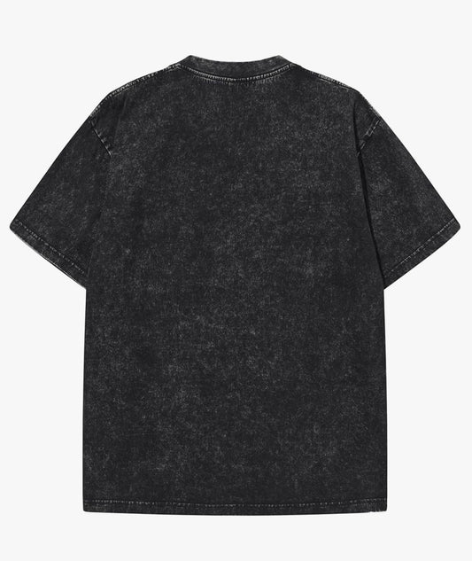 "UNFUCKWITHABLE" Sidhu Moosewala Tribute Heavyweight Tee – Washed Black