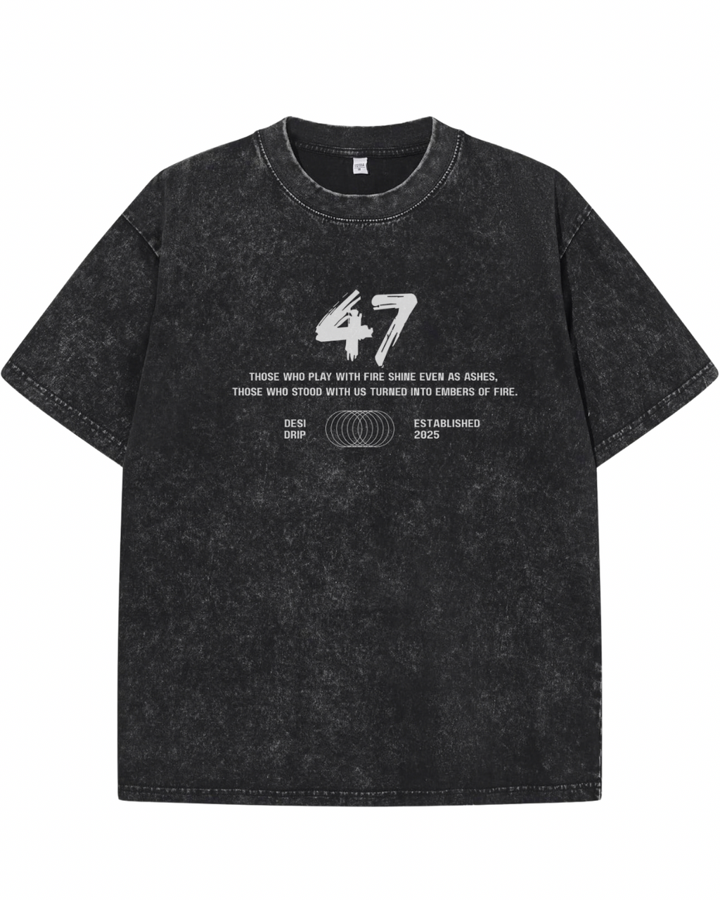 "MOOSETAPE - 1993" Vintage Tour Merchandise Graphic Tee – Washed Black