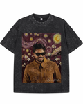 Starry Night - Arjan Dhillon Heavyweight Acid Wash Tee