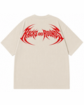 "RACKS AND ROUNDS" Heavyweight Tee – Washed Black