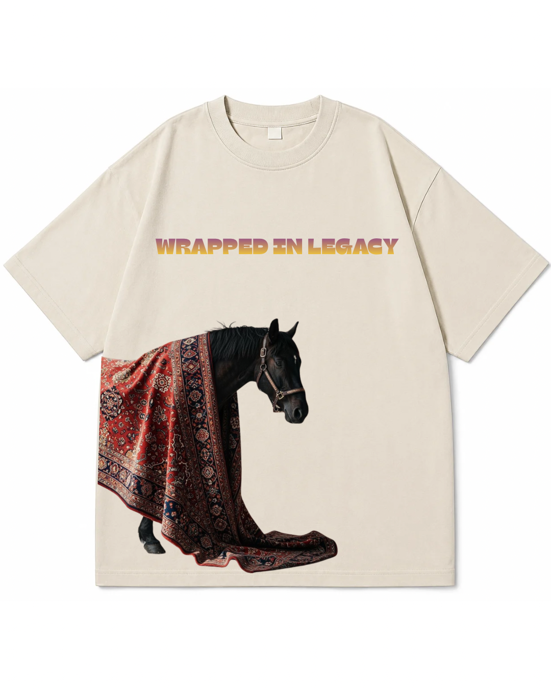 "Wrapped in Legacy" Vintage Wash Graphic Tee