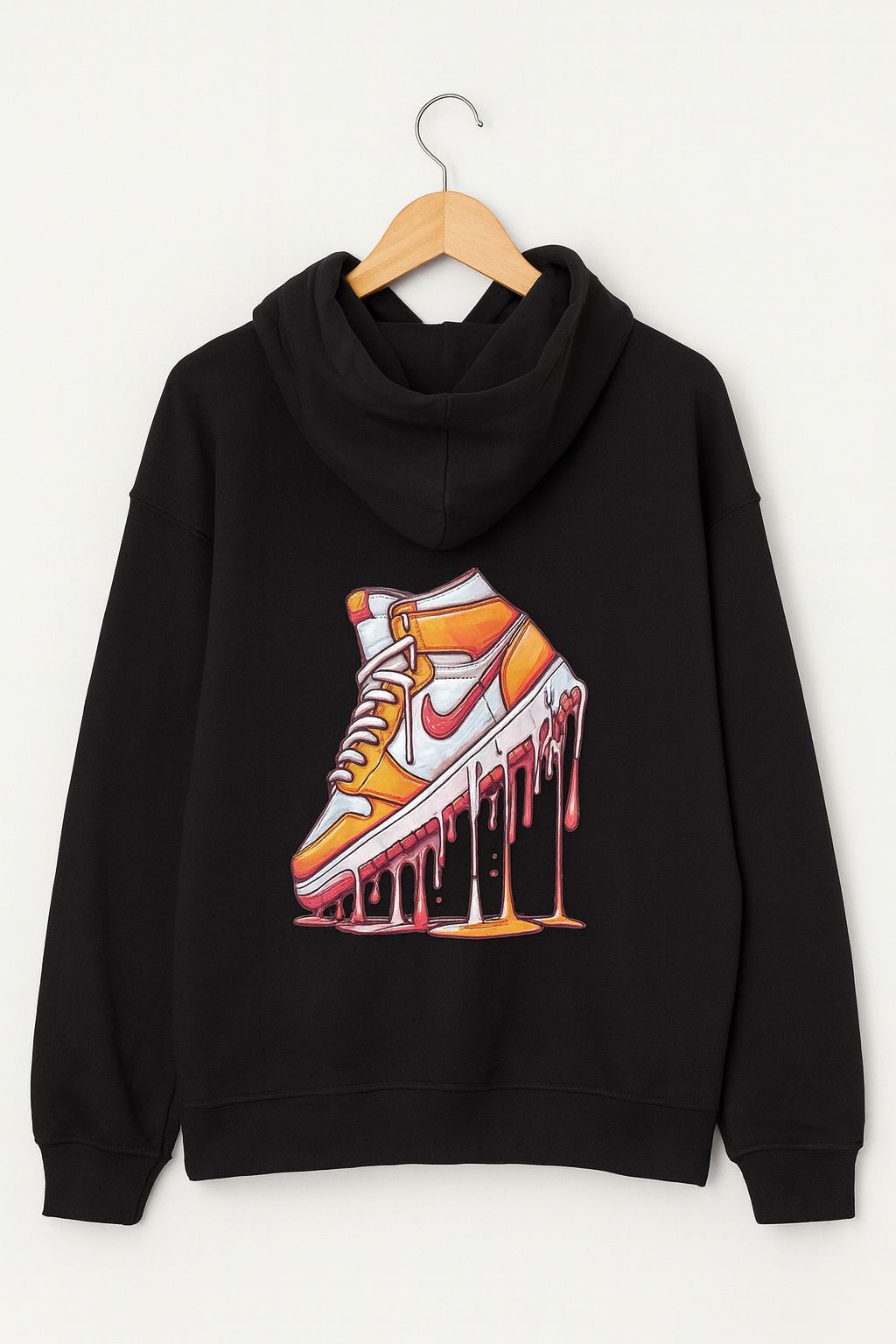JORDAN “Drip Edition” Black Hoodie – Streetwear Icon