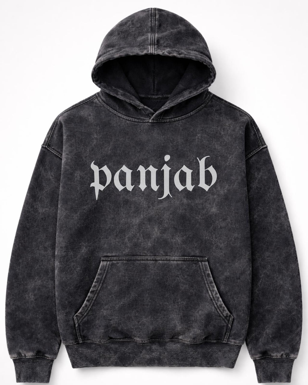 The Panjab Vintage Wash Graphic Hoodie