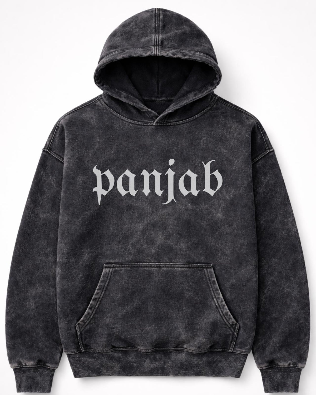 The Panjab Vintage Wash Graphic Hoodie