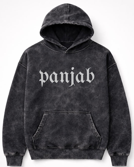 The Panjab Vintage Wash Graphic Hoodie