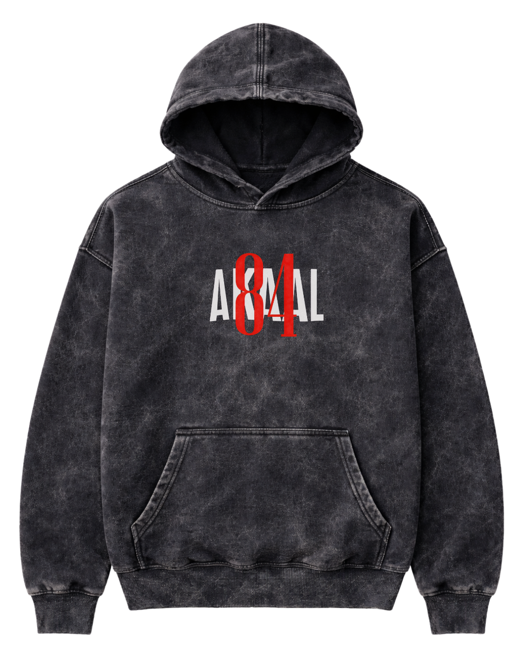 AKAAL Vintage Wash Oversized Graphic Hoodie