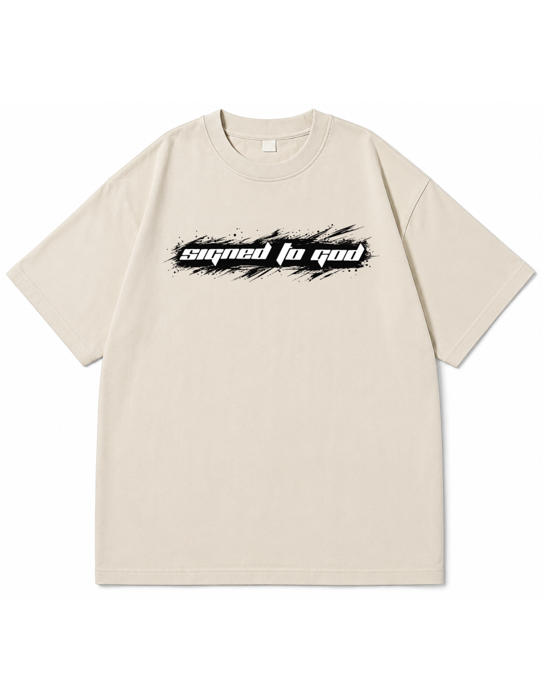 Sidhu Moose Wala "Signed To God" Oversized Heavyweight Tee